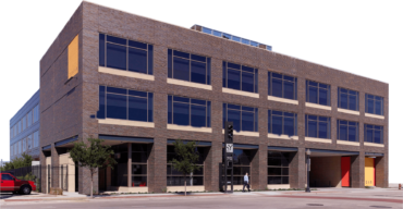 Facade of an office building