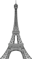 Eiffel Tower for drawing