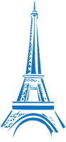 Eiffel Tower neon
