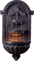 Vintage wall fountains