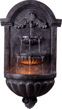 Vintage wall fountains