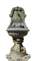 Stone drinking fountain