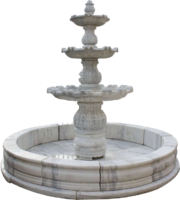 Marble fountain, city
