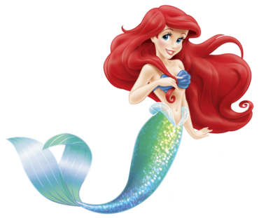 Ariel the princess, the little mermaid