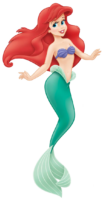 Ariel the Little Mermaid, princess
