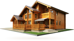 Log house, country house
