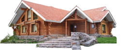 Wooden House, building