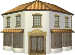 House project, stone house