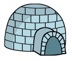 Igloo drawing