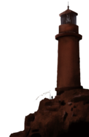Lighthouse, sea