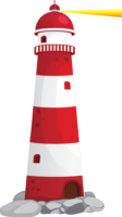 Night Lighthouse drawing