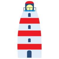Drawing of the lighthouse