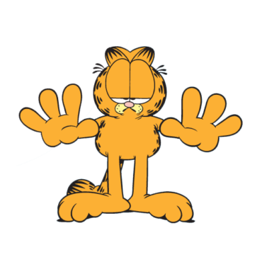 Frowning Garfield