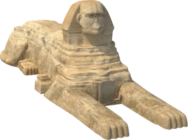 3d sphinx egypt