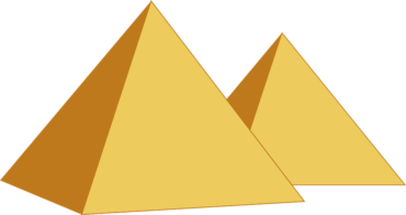 Egyptian Pyramids drawing