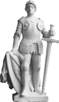 Antique Warrior Sculptures