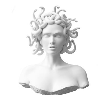 Medusa Gorgon sculpture