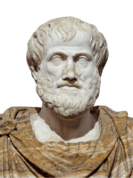 Aristotle sculpture