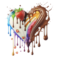 Delicious heart, February 14, Valentine