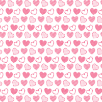 Banner, background, hearts