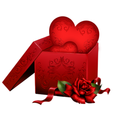 Gift box “hearts”