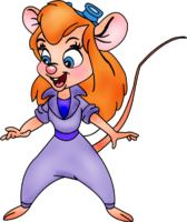 Nut character, chip and dale
