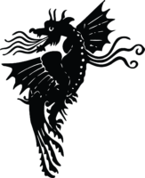 Dragon tattoo, pattern