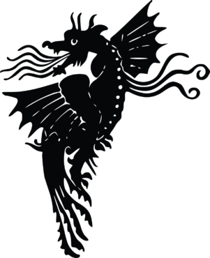 Dragon tattoo, pattern