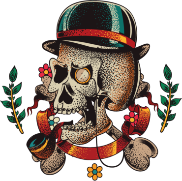 Mexican Skull tattoo