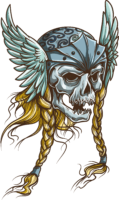 Viking Skull Tattoo