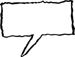 bubble message, Car Black and white, Speech Bubble, white,