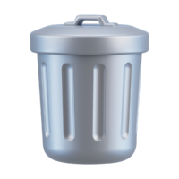 trash can 3d icon